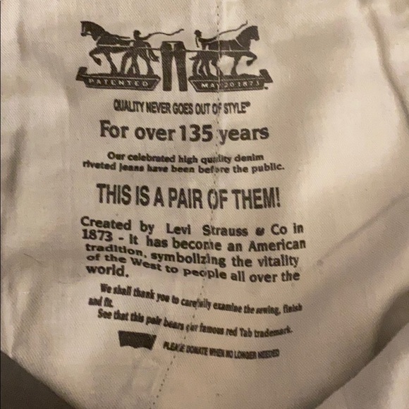 Men’s Levi’s khaki jeans - Picture 4 of 4